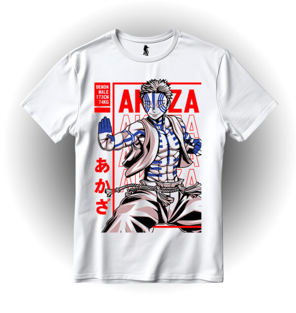 playera akaza blanca