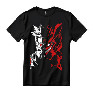 playera de naruto kyubi